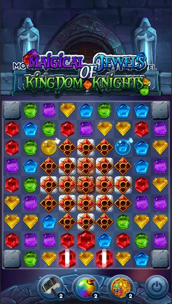 Jewels of Kingdom Knights (Джуэлз оф Кингдом Найтс)  [МОД Menu] Screenshot 4