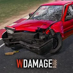 Скачать взломанную WDAMAGE: Car Crash (ВДАМАГЕ)  [МОД Много денег] - стабильная версия apk на Андроид