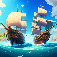 Взлом Pirate Raid - Caribbean Battle (Пиратское налетении)  [МОД Unlocked] - полная версия apk на Андроид