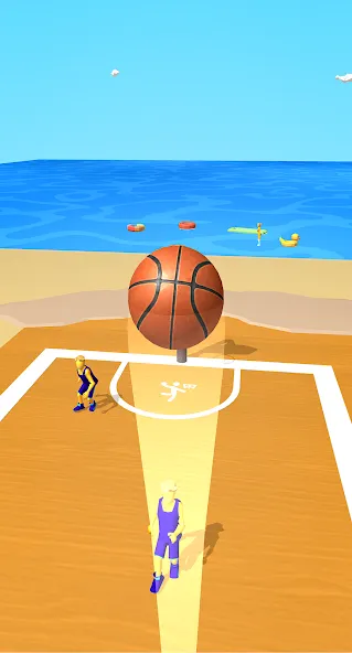 Dribble Hoops (Дрибл Хупс)  [МОД Бесконечные деньги] Screenshot 4