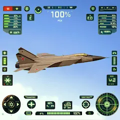 Скачать взломанную Sky Warriors: Airplane Games (Скай Ворриорс)  [МОД Menu] - полная версия apk на Андроид