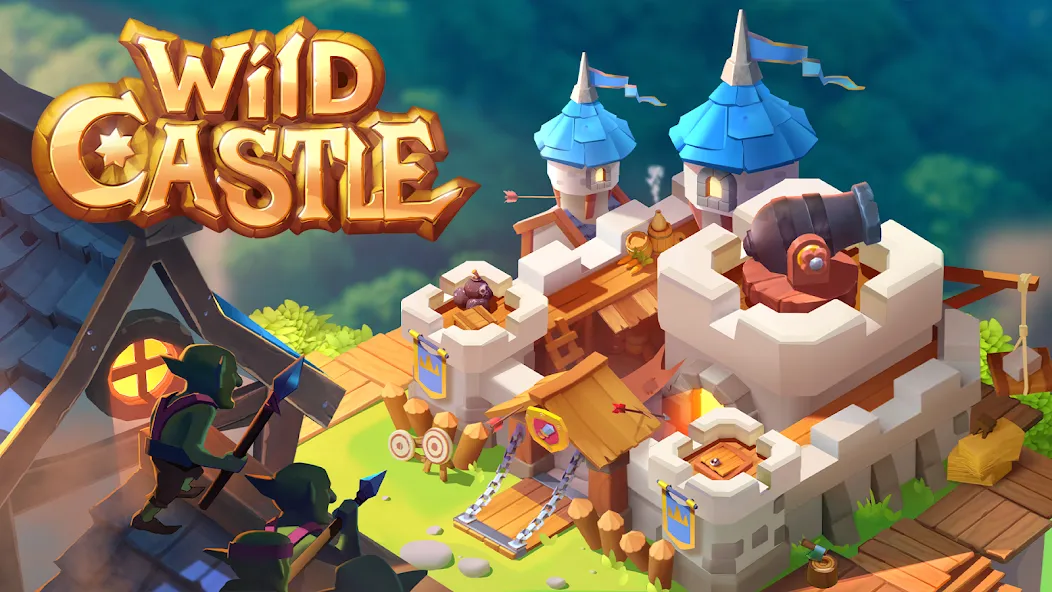 Wild Castle: Tower Defense TD (Уайлд Кастл ТД)  [МОД Все открыто] Screenshot 1