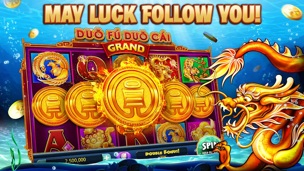 Gold Fish Casino Slot Games (Голдфиш)  [МОД Unlimited Money] Screenshot 2