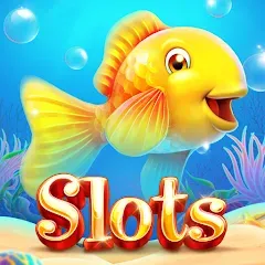 Скачать взломанную Gold Fish Casino Slot Games (Голдфиш)  [МОД Unlimited Money] - стабильная версия apk на Андроид