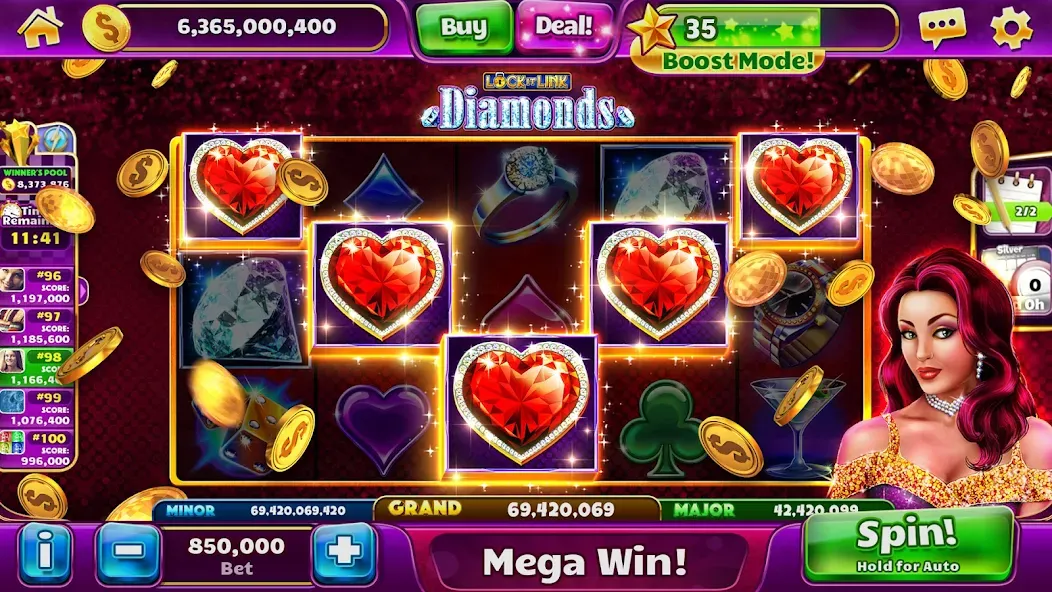 Jackpot Party Casino Slots (Джекпот Пати)  [МОД Unlimited Money] Screenshot 5