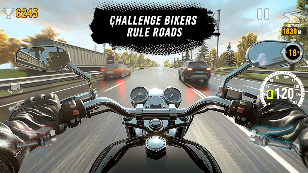 Motor Tour: Biker's Challenge (Мотор Тур)  [МОД Бесконечные деньги] Screenshot 2