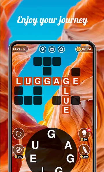 Wordwise® - Word Connect Game  [МОД Бесконечные деньги] Screenshot 4