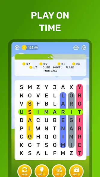 Word Search Puzzle Game  [МОД Menu] Screenshot 3