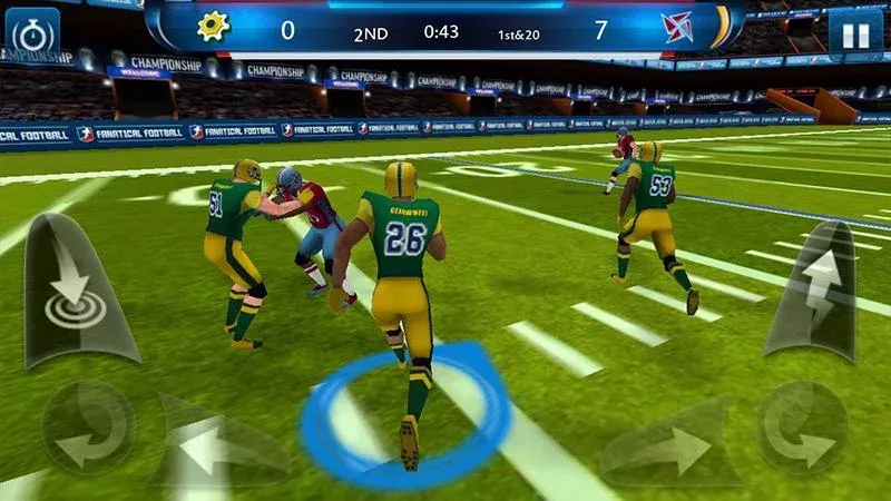 Fanatical Football (Фанатический футбол)  [МОД Много монет] Screenshot 1