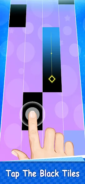 Magic Piano Music Tiles 2 (Магическое пианино Музыкальные плитки 2)  [МОД Mega Pack] Screenshot 1