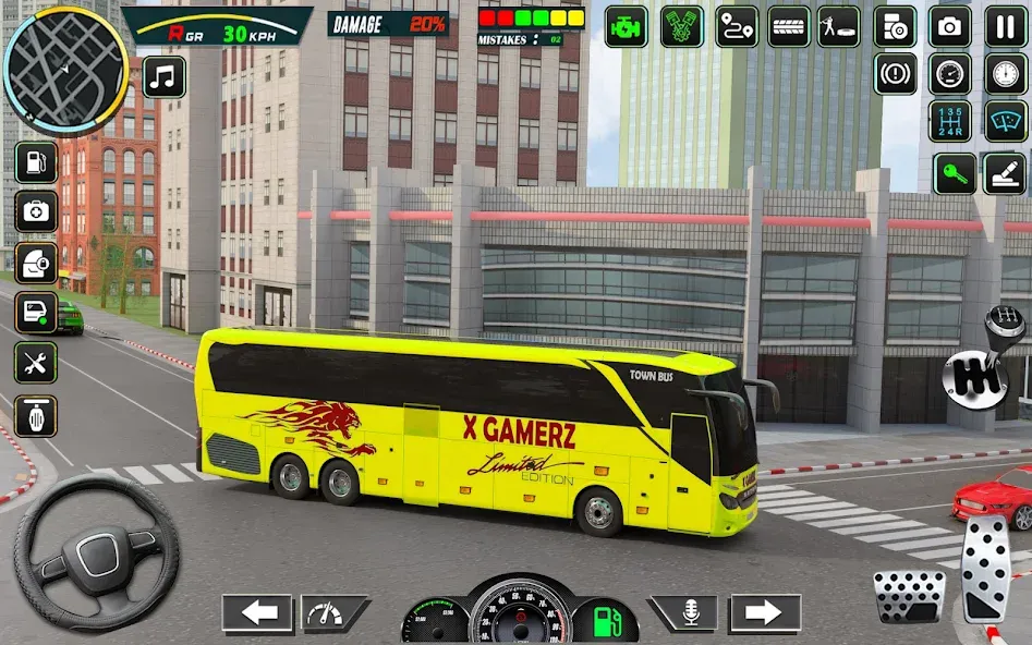 City Bus Simulator - Bus Drive  [МОД Бесконечные деньги] Screenshot 5