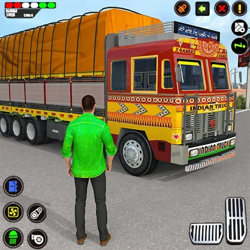 Indian Truck Drive Truck Games (Индийский грузовой симулятор)  [МОД Menu] Screenshot 1