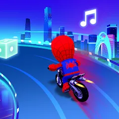 Скачать взлом Beat Racing:Car&Music game (Бит Кар Гонки игра музыки )  [МОД Unlocked] - последняя версия apk на Андроид