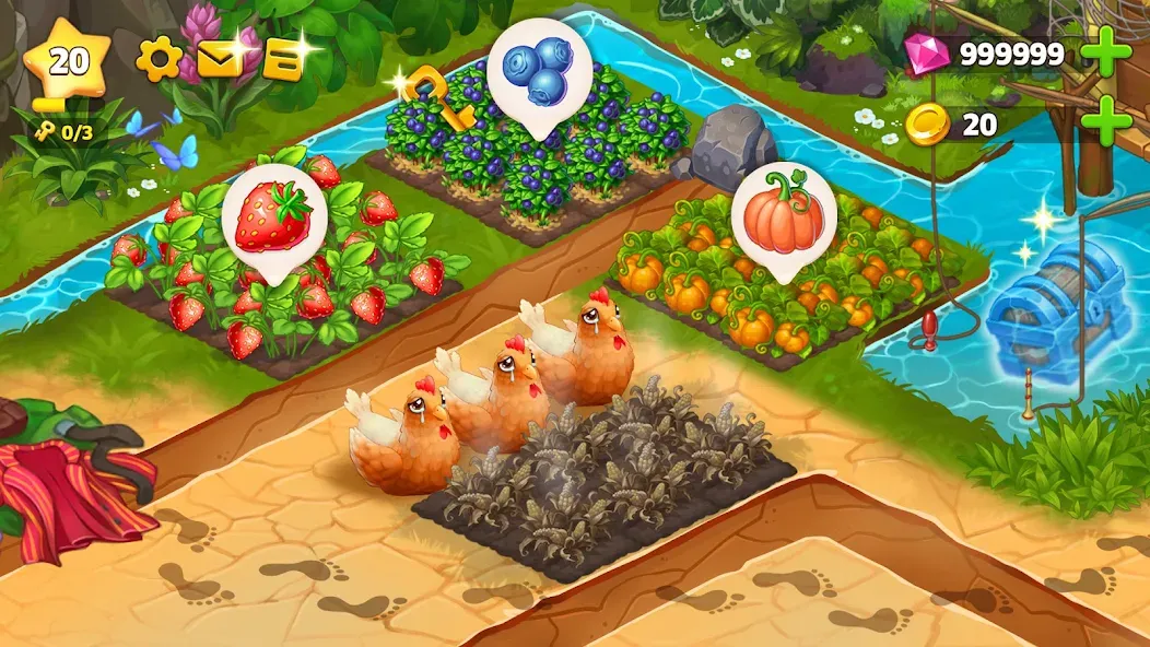 Island Hoppers: Jungle Farm (Айслэнд Квеставэй)  [МОД Unlimited Money] Screenshot 2