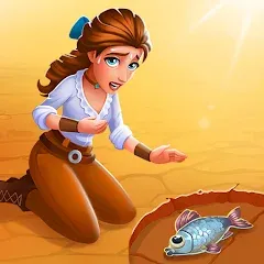 Скачать взломанную Island Hoppers: Jungle Farm (Айслэнд Квеставэй)  [МОД Unlimited Money] - полная версия apk на Андроид