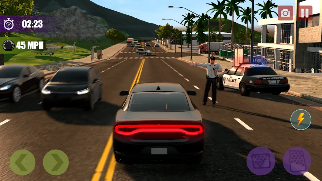 Drive Simulator: Traffic Race  [МОД Все открыто] Screenshot 3