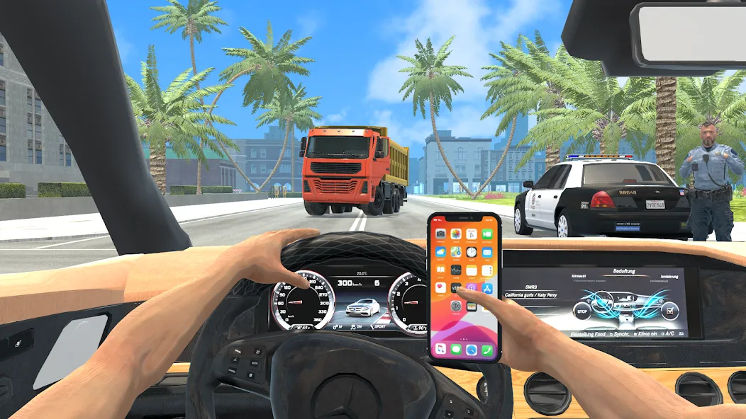 Drive Simulator: Traffic Race  [МОД Все открыто] Screenshot 5