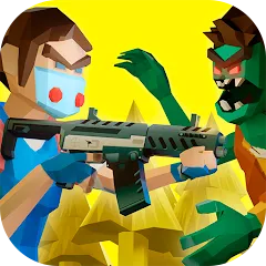 Взлом Two Guys & Zombies 3D: Online  [МОД Menu] - последняя версия apk на Андроид