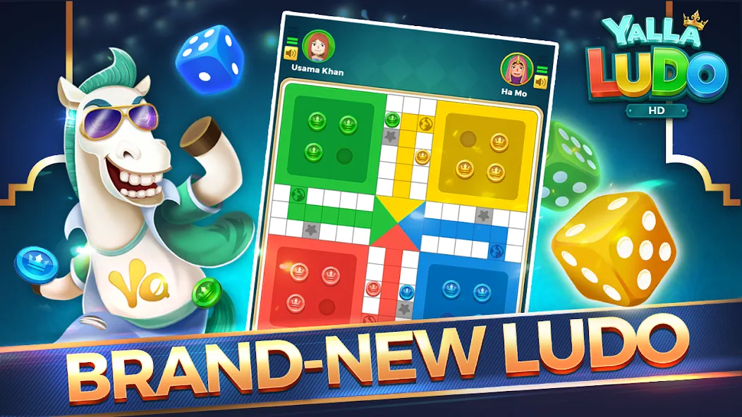Yalla Ludo HD (Ялла Лудо )  [МОД Меню] Screenshot 1