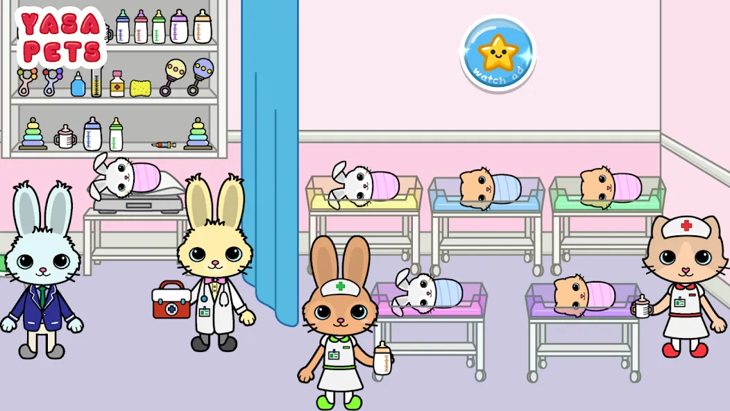 Yasa Pets Hospital (Яса Петс Хоспитал)  [МОД Много денег] Screenshot 2