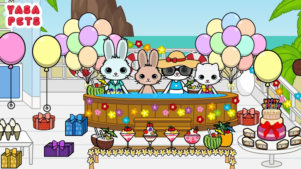 Yasa Pets Island (Яса Петс Айленд)  [МОД Menu] Screenshot 3