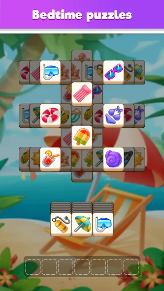 Tile Match Puzzle: Triple Game (Тайл Матч Пазл)  [МОД Все открыто] Screenshot 4