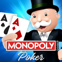 Взломанная MONOPOLY Poker - Texas Holdem (МОНОПОЛИЯ Покер)  [МОД Бесконечные монеты] - последняя версия apk на Андроид