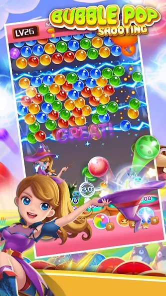 Bubble Pop - Classic Bubble Sh (Бабл Поп)  [МОД Меню] Screenshot 1