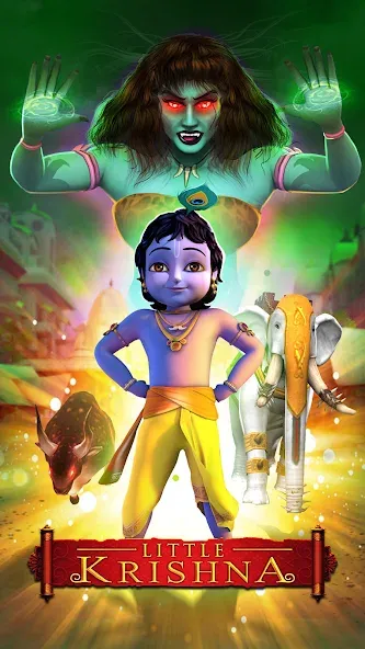 Little Krishna (Литтл Кришна)  [МОД Много денег] Screenshot 1