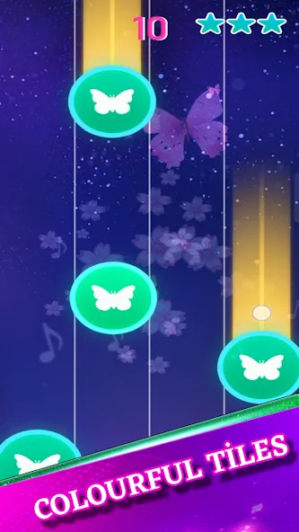 Pop Piano Fire : Magic Tiles 2 (Поп Пиано Файр)  [МОД Бесконечные монеты] Screenshot 1