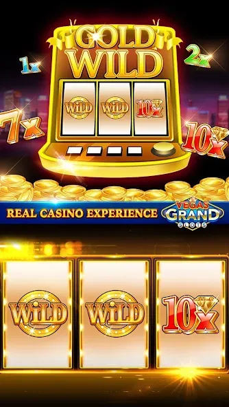 Vegas Grand Slots:Casino Games (Вегас Гранд Слоты)  [МОД Меню] Screenshot 2