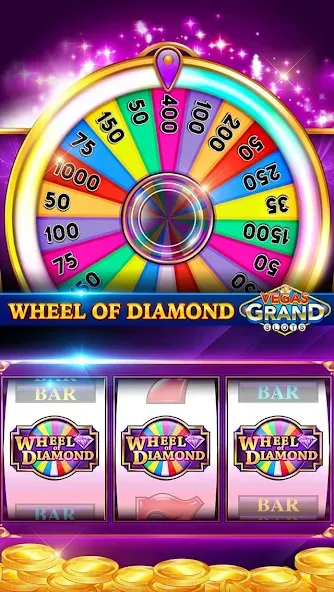 Vegas Grand Slots:Casino Games (Вегас Гранд Слоты)  [МОД Меню] Screenshot 4