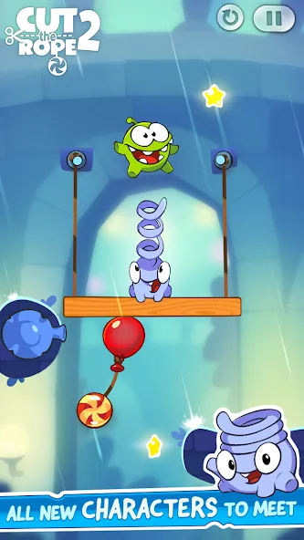 Cut the Rope 2 (Кат зе Роуп 2)  [МОД Много монет] Screenshot 4