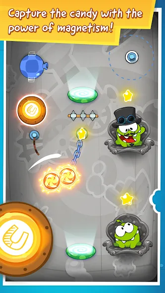 Cut the Rope: Time Travel (Сат зе Роуп)  [МОД Unlimited Money] Screenshot 2