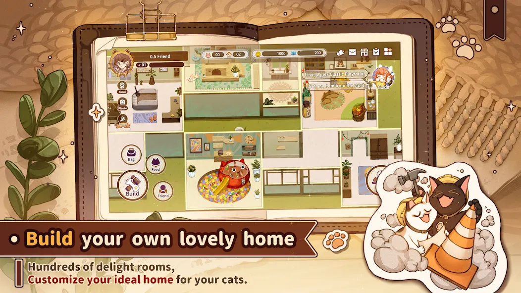 Losing Cats Way (Лузинг Кэтс Уэй)  [МОД Unlocked] Screenshot 3