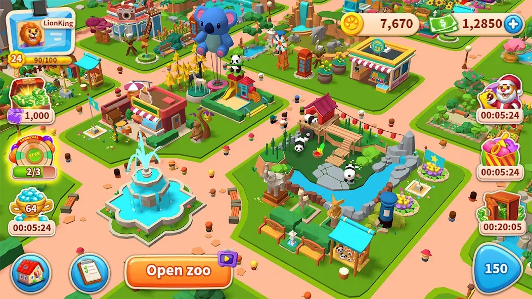 Zoo Tile - Match Puzzle Game (Зу Тайл)  [МОД Много монет] Screenshot 5