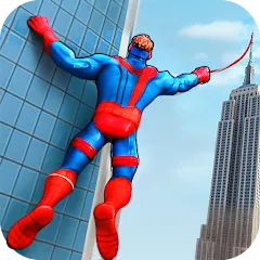 Скачать взломанную Spider Hero:Super City Hero (пайдер Хиро)  [МОД Меню] - последняя версия apk на Андроид