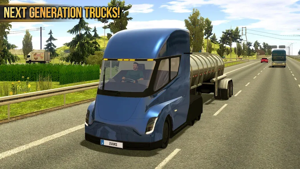 Truck Simulator : Europe  [МОД Бесконечные деньги] Screenshot 5