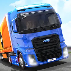 Скачать взломанную Truck Simulator : Europe  [МОД Бесконечные деньги] - стабильная версия apk на Андроид