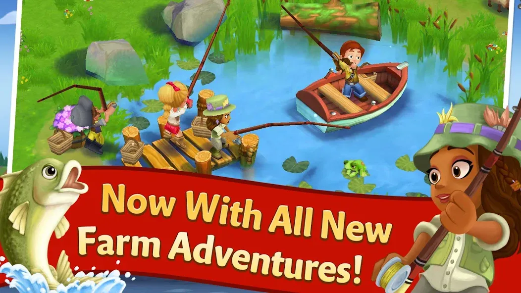 FarmVille 2: Country Escape (ФармВилл 2 С)  [МОД Mega Pack] Screenshot 5