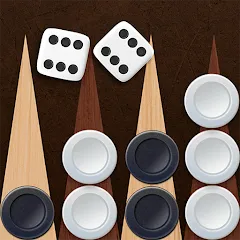 Взломанная Backgammon Plus - Board Game (Бэкгаммон Плюс)  [МОД Unlocked] - стабильная версия apk на Андроид