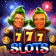 Скачать взлом Willy Wonka Vegas Casino Slots (Вилли Вонка Вегас Казино Слоты)  [МОД Много монет] - полная версия apk на Андроид