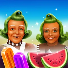 Скачать взломанную Wonka's World of Candy Match 3  [МОД Unlocked] - полная версия apk на Андроид