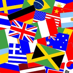 Скачать взломанную The Flags of the World Quiz  [МОД Много монет] - стабильная версия apk на Андроид