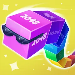 Скачать взлом Cube Arena 2048: Merge Numbers  [МОД Много денег] - полная версия apk на Андроид