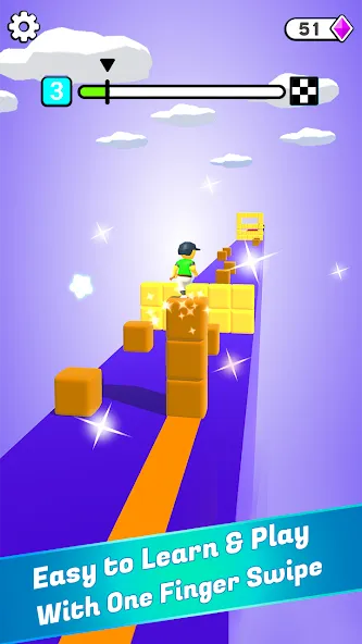 Block Surfer (Блок Серфер)  [МОД Меню] Screenshot 1