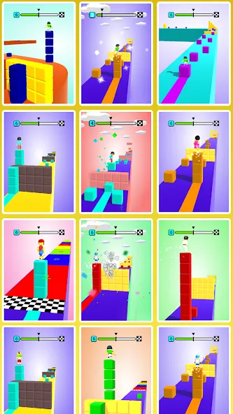 Block Surfer (Блок Серфер)  [МОД Меню] Screenshot 4