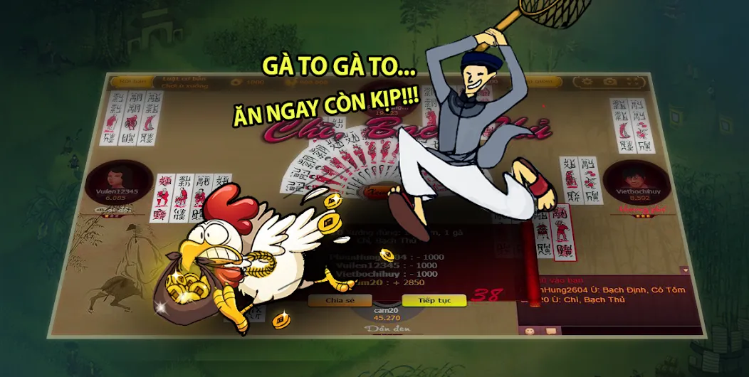 Chơi Đánh Chắn Online - An Nam  [МОД Много монет] Screenshot 1