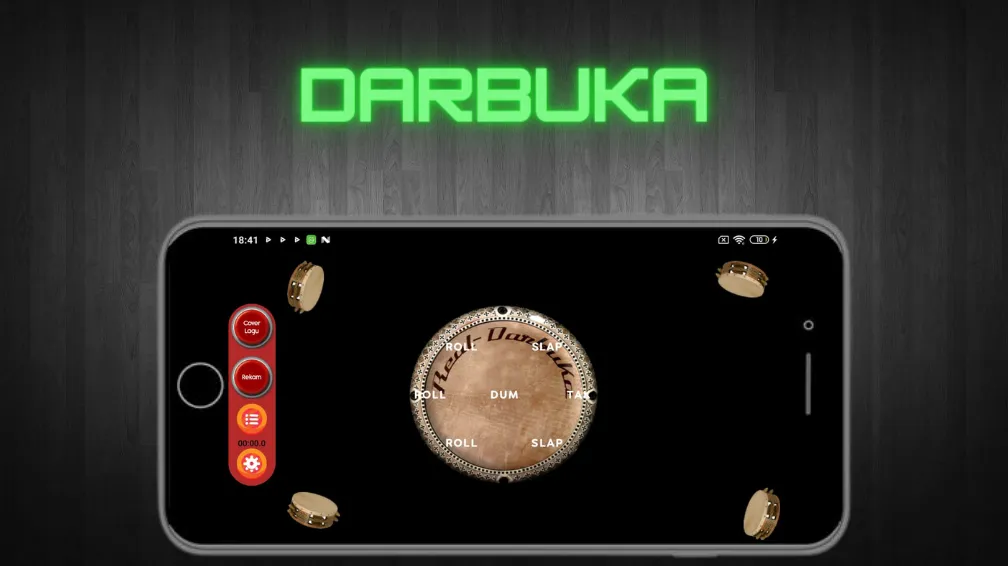 Darbuka Instrument (Дарбука Музыка Виртуал)  [МОД Menu] Screenshot 1