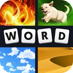 Взлом 4 Pics 1 Word (Картинки 1 Слово)  [МОД Menu] - полная версия apk на Андроид